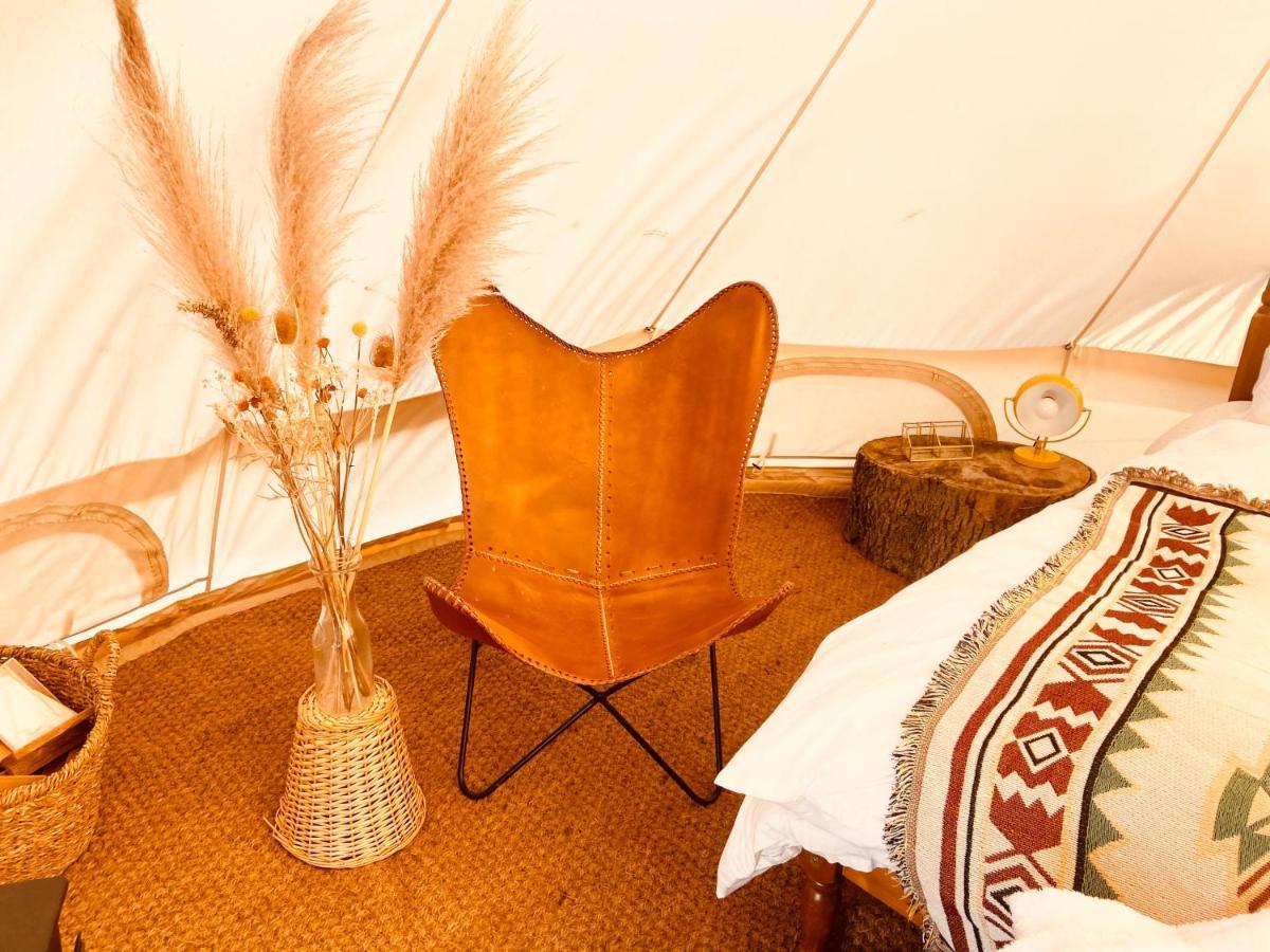 קאמברידג' Fen Meadows Glamping - Luxury Cabins And Bell Tents מראה חיצוני תמונה